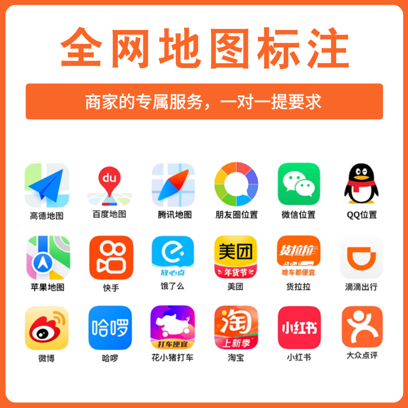全网地图标注